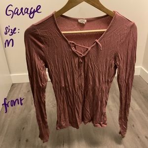 Garage Light Pink Full Sleeve